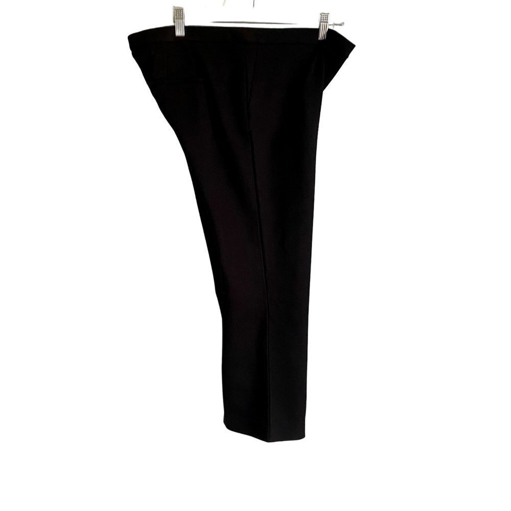 Max & Mia Black Dress Capri Pants Medium New - Picture 4 of 6